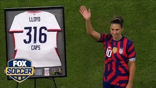 United States Women's National Team honors Carli Lloyd in her final pregame ceremony | FOX SOCCER