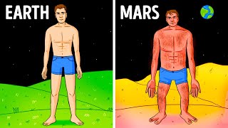 Here's Your Body If You Lived on Other Planets And Other Facts in 3D
