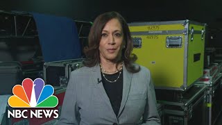 Sen. Kamala Harris Stresses 'Importance Of Voting' For Her Opening Remarks At The DNC | NBC News