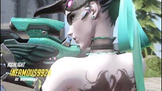 TRIPLE KILL WIDOWMAKER OVERWATCH