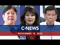 UNTV: C-NEWS | November 19, 2024