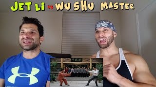 Jet Li VS Wu Shu Master [REACTION]