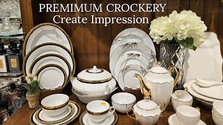 Luxury Crockery All Themes | Style Your Table With Porclain, Crystal, Italian \u0026 Indian | Lords Creat