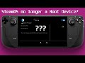 Steam Deck - Fix missing SteamOS boot option, Fix NTFS read-only