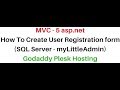 mvc 5 asp.net user registration form in sql server (mylittleadmin)