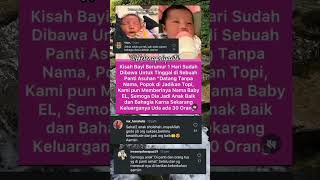 Viral bayi berusia 1 hari d titipkan k panti asuhan 😥#subscribe #shorts #viralvideo #trending