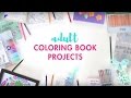 5 Ways to Use Your Adult Coloring Book Pages