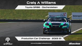 iRacing - 23S1 - Toyota GR86 - Production Car Challenge - Oschersleben - CAW