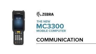 Zebra MC3300 Advanced Communication