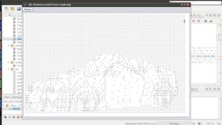 Java 3D ASCII Text from scratch - 3D rendering to JTextArea ASCII Text test