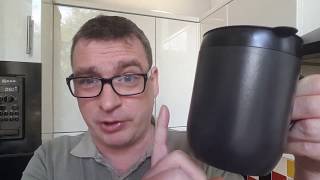 Review of the Zyliss Hot Mug: a cafetiere in a travel mug!