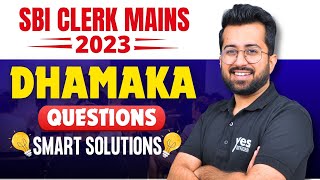 🔥🔥 SBI Clerk Mains 2023 | Important Dhamaka Questions & Smart Solutions  | Quant by Aashish Arora