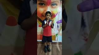 Sharvan | పద్యం గంగిగోవుపాలు | Rise Play School | Jagannaickpur | Kakinada.