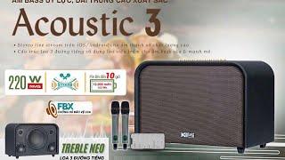 Acnos Acoustic3 ( sản phẩm mới ra mắt ) mời mọi người xem video nhé