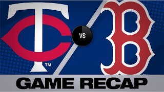 Sano, Twins hold off Red Sox for 6-5 victory | Twins-Red Sox Game Highlights 9/3/19