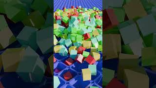 SATISFYING FALLING CUBES SIMULATION