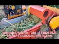 large huangzhu grass crusher sweet elephant grass corn straw crusher green storage straw crusher