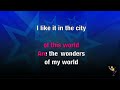 Hometown Glory - Adele (KARAOKE)