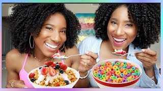 Cereal Mukbang | Fibroid Elimination Update