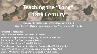 Teaching the "Long" 18th Century - Roundtable