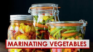 Lidia on Marinating Vegetables