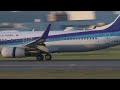 2023 06 03 強風の伊丹空港 飛行機離着陸 takeoff and landing at osaka int’l airport with strong winds.