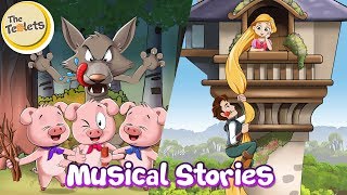 Rapunzel Musical Story I Little Red Riding Hood I Fairy Tales and Bedtime Stories I The Teolets