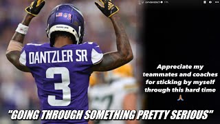 Vikings CB Cameron Dantzler "Going Through Something Pretty Serious" and Whole Team is Behind Him