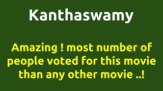 Kanthaswamy |2009 movie |IMDB Rating |Review | Complete report | Story | Cast