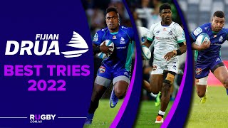 BEST Fijian Drua Tries of 2022 | Habosi, Ravouvou & more | Super Rugby Pacific