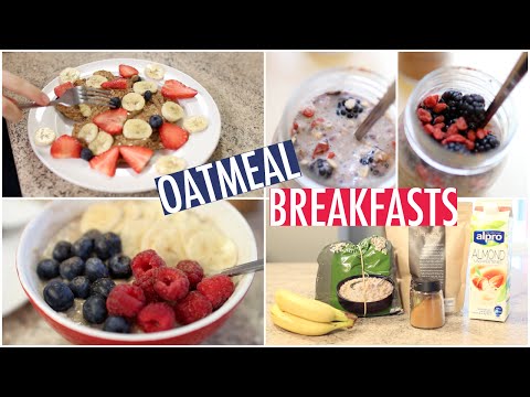 Quick & Healthy Oatmeal Breakfast Ideas! Quick & Healthy Oatmeal Breakfast Ideas!