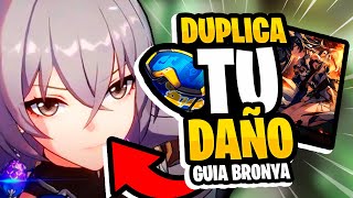 😱NO LA JUEGUES SIN SABER ESTO | La MEJOR GUIA y BUILD de BRONYA | Honkai Star Rail