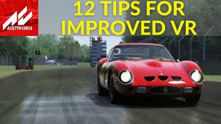 12 Tips For Improved VR Performance! - Assetto Corsa