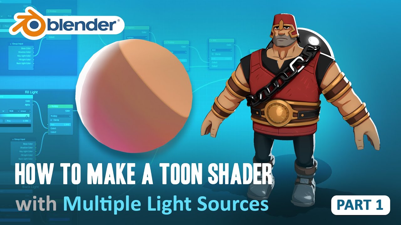 Toon Shader Tutorial - Part 1 - How To Have Multiple Light Sources ...