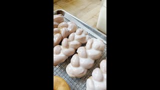 Glazed Braided Doughnuts | Food Network