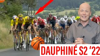 Jumbo Visma DROPPED the Ball | Dauphiné Stage 2 '22 | The Butterfly Effect