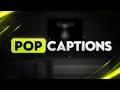 POP Captions for After Effects