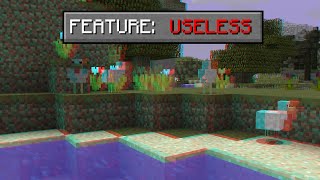 The MOST useless Minecraft feature...