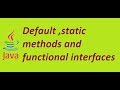 Functional Interface in java 8