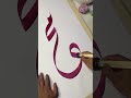 One Stroke Calligraphy 