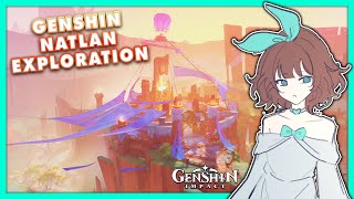 【Genshin Impact Exploration】 Hideri Gets Lost #indievtuber #pngtuber