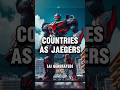 AI Draws Countries as Jaegers! #ai #jaeger #shorts #country