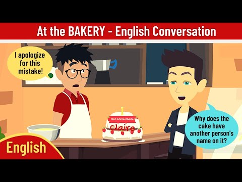 What do you say when ordering a cake?