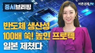 [증시브리핑] 반도체 생산성 100배 쑥! 높인 프로텍 일본 제쳤다_한애솔 아나운서