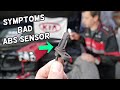 WHAT ARE THE SYMPTOMS OF BAD ABS SENSOR WHEEL SPEED SENSOR ON KIA FORTE SOUL RIO SPORTAGE SORENTO