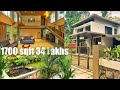 6.5 സെന്റിൽ ഒരു കുളവും 1700 Sq ft വീടും