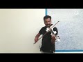 rajahamsame violin cover santhosh ks. chithra johnson kaithapram