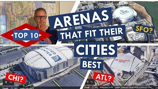 10 Arenas That Fit Their Cities Seamlessly -- and 4 That Don't (NBA/NHL Arenas Ranked!)