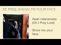 'Re prise' Show me your face: Takesure Zamar Ncube ( Tk Zamar )