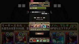 【パズドラ】極練の闘技場、オメガ(ダンボ3)